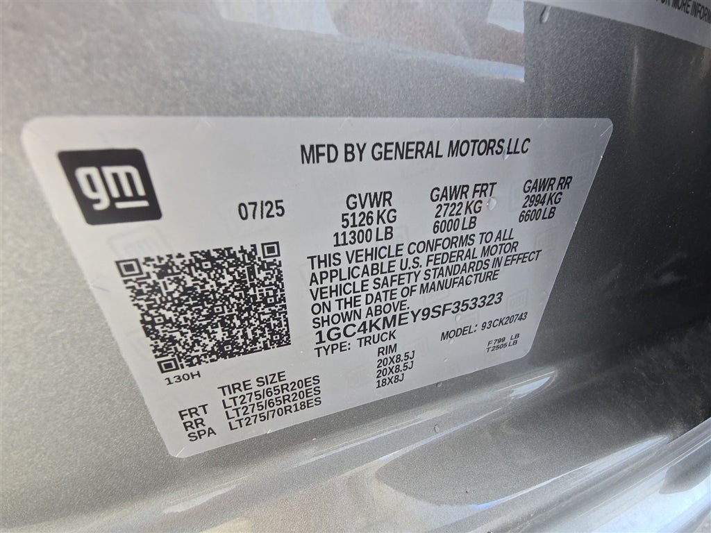 2025 Chevrolet Silverado 2500 HD Custom