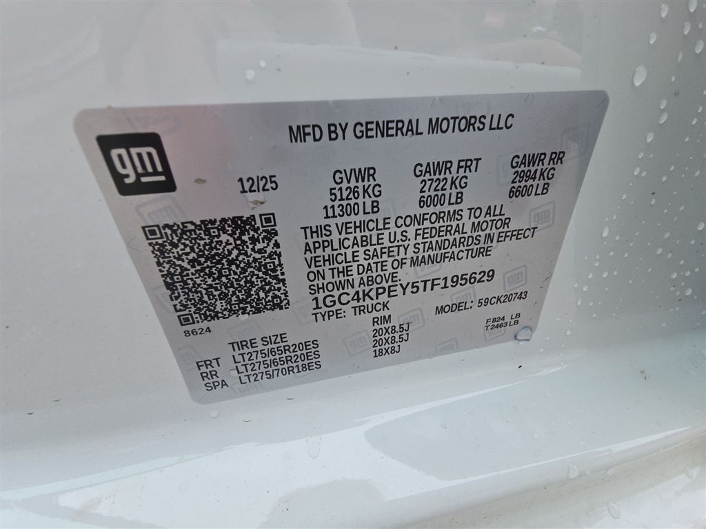 2026 Chevrolet Silverado 2500 HD LTZ