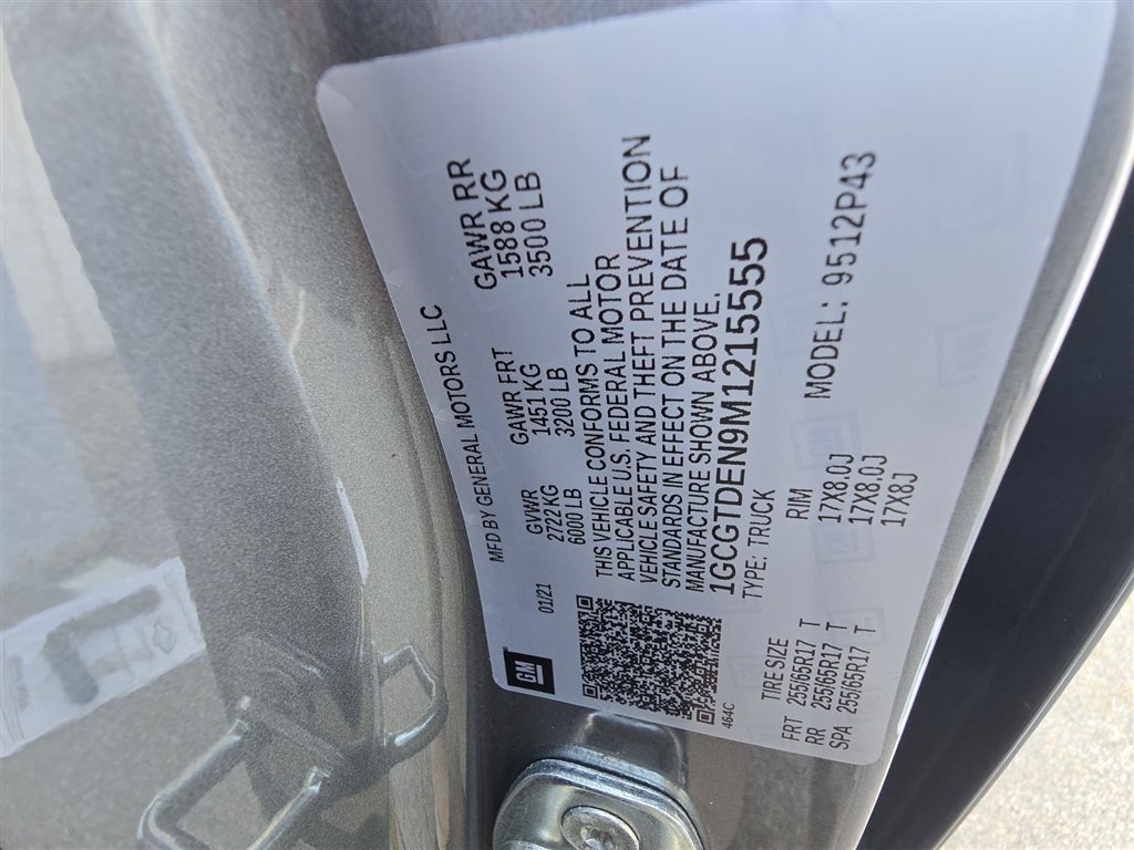 2021 Chevrolet Colorado 4WD Z71