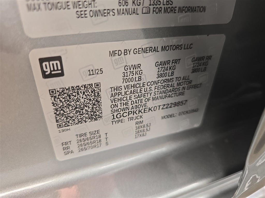 2026 Chevrolet Silverado 1500 LT (2FL)