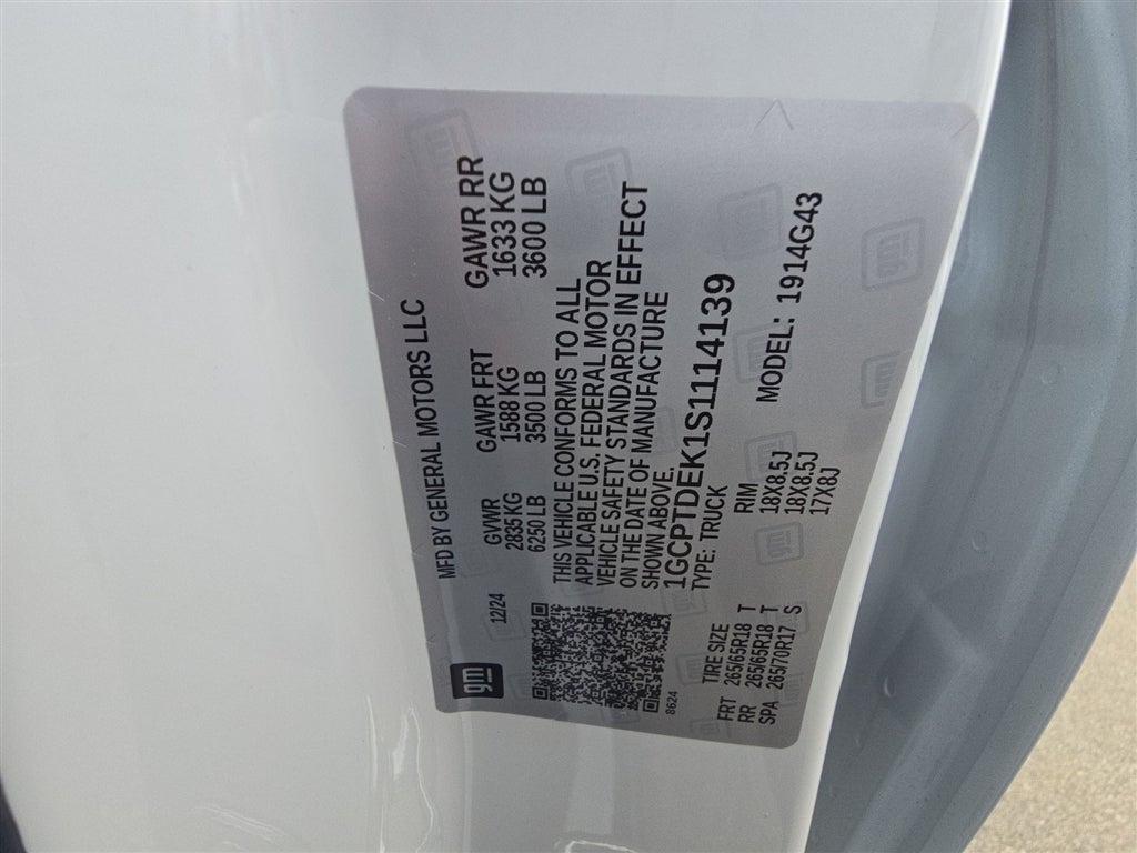 2025 Chevrolet Colorado Z71