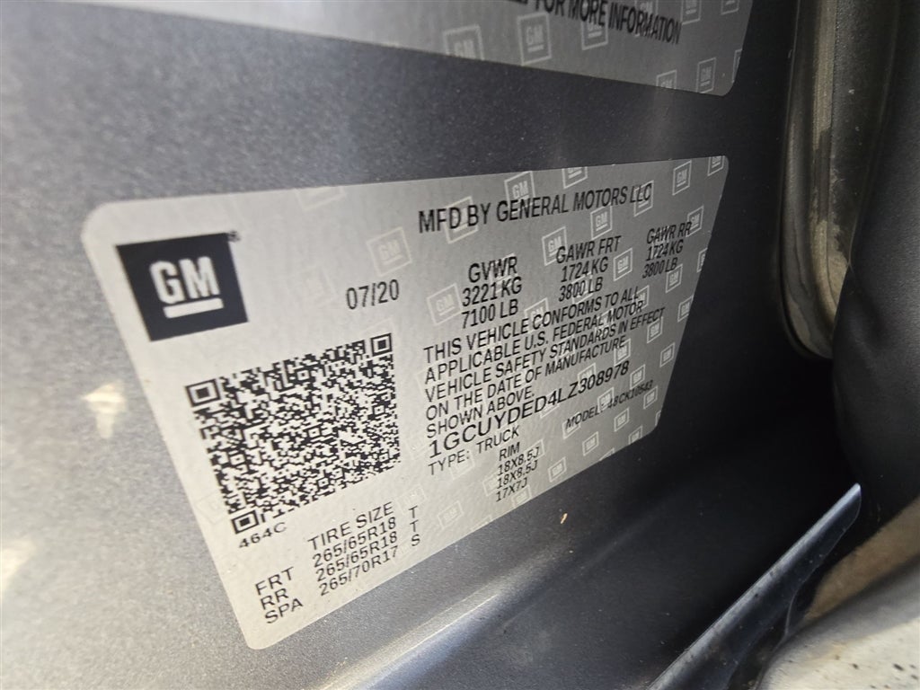 2020 Chevrolet Silverado 1500 LT