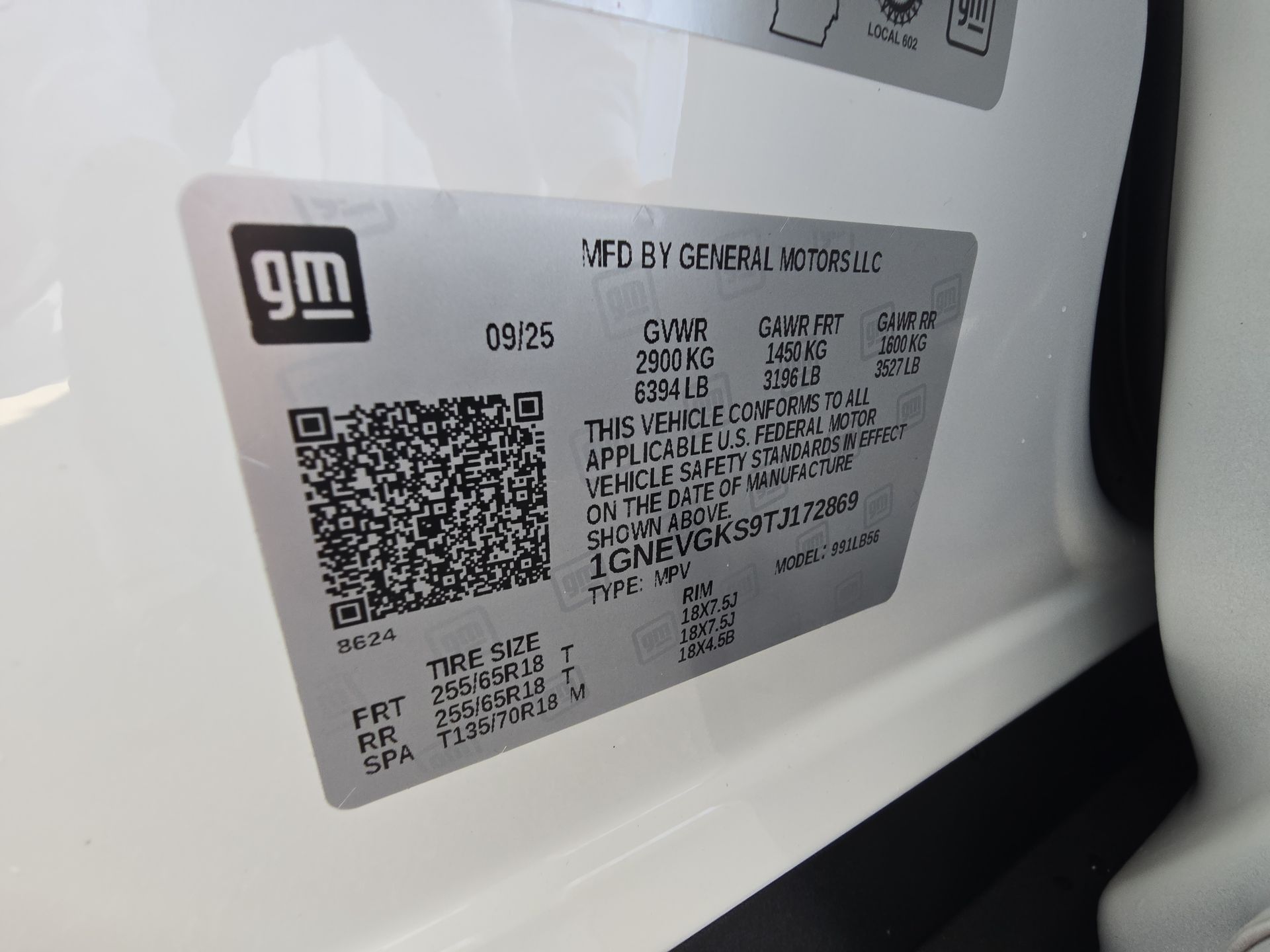 2026 Chevrolet Traverse LT