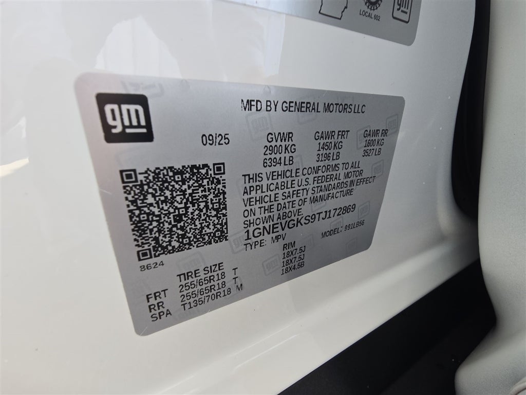 2026 Chevrolet Traverse LT