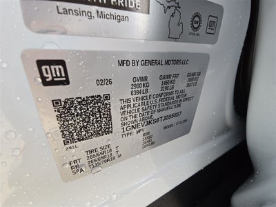 2026 Chevrolet Traverse Z71