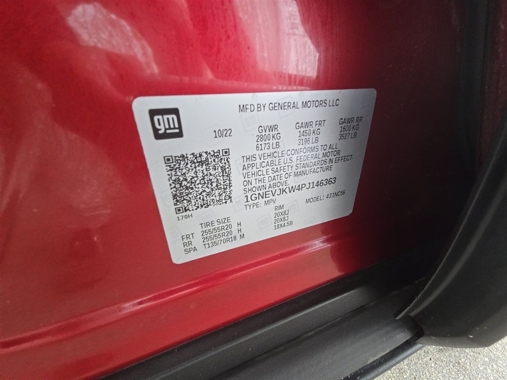 2023 Chevrolet Traverse RS