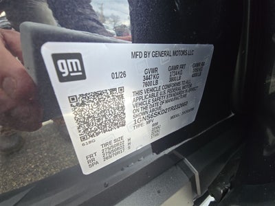 2026 Chevrolet Tahoe Premier