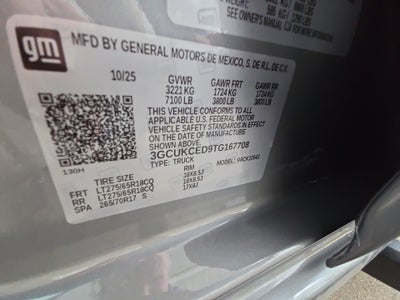 2026 Chevrolet Silverado 1500 Custom Trail Boss