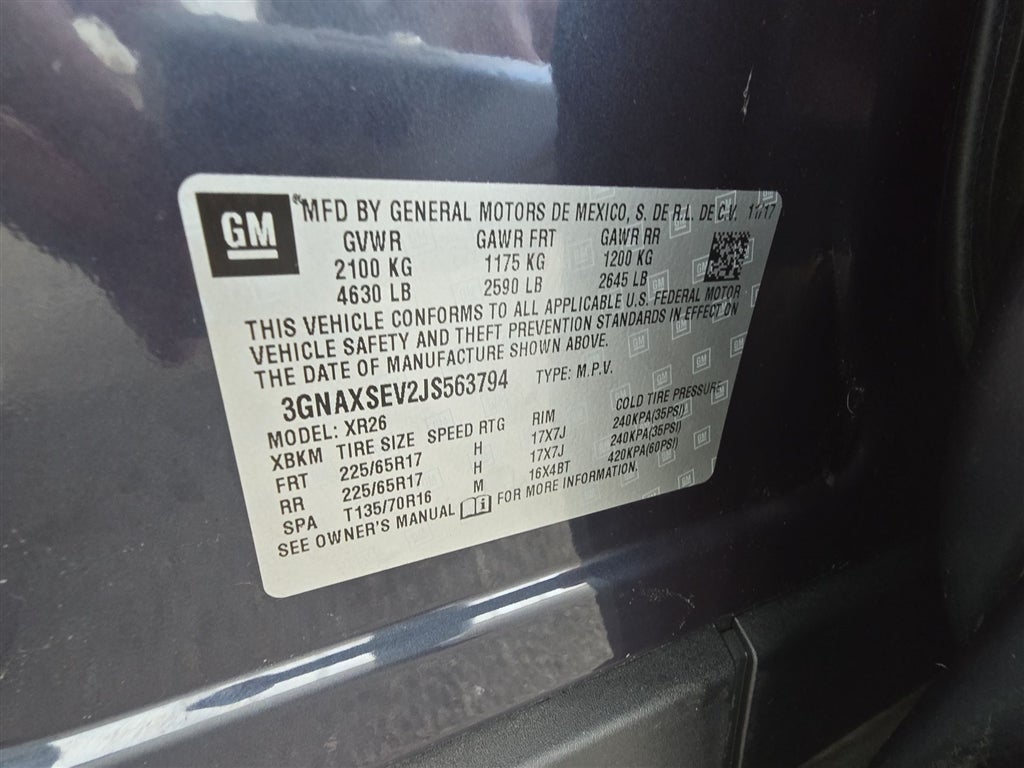 2018 Chevrolet Equinox LT