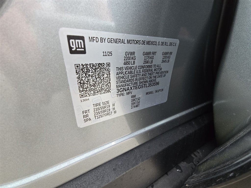 2026 Chevrolet Equinox RS