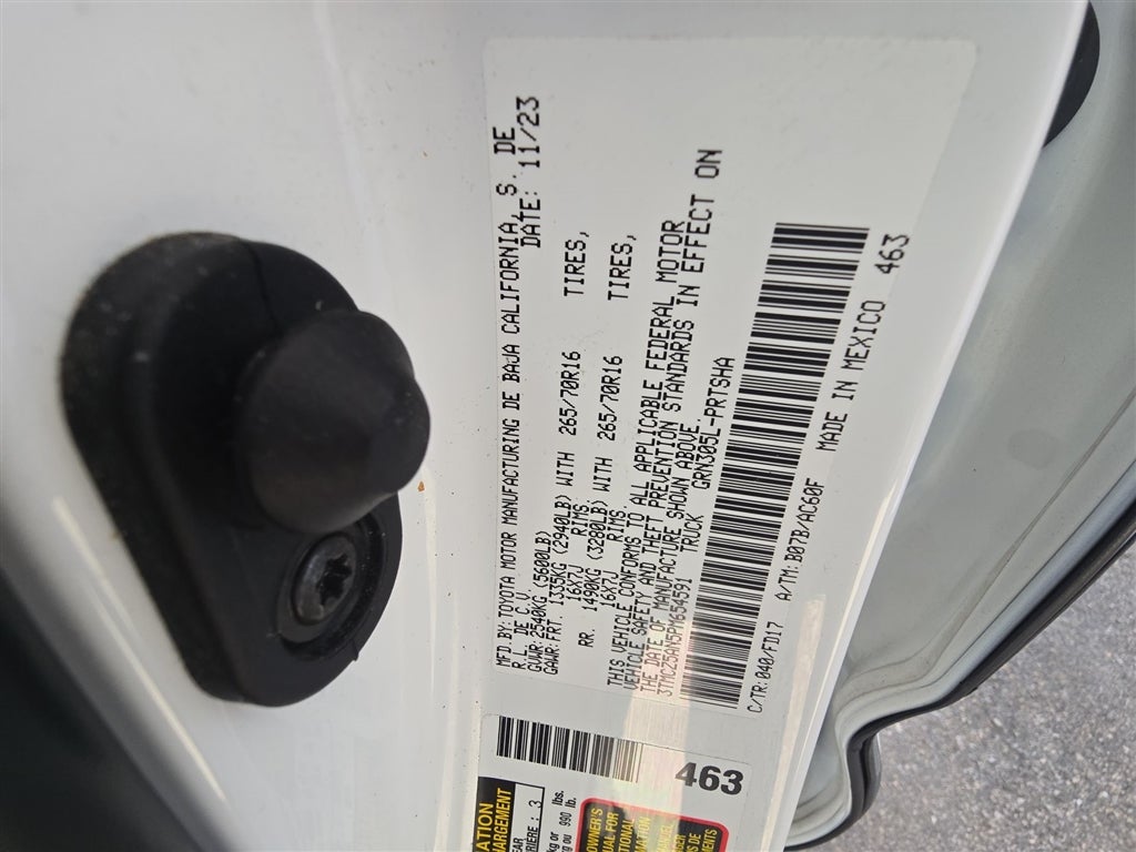 2023 Toyota Tacoma 4WD SR