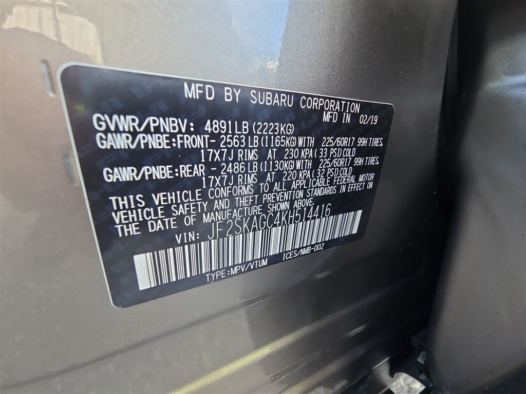 2019 Subaru Forester Premium