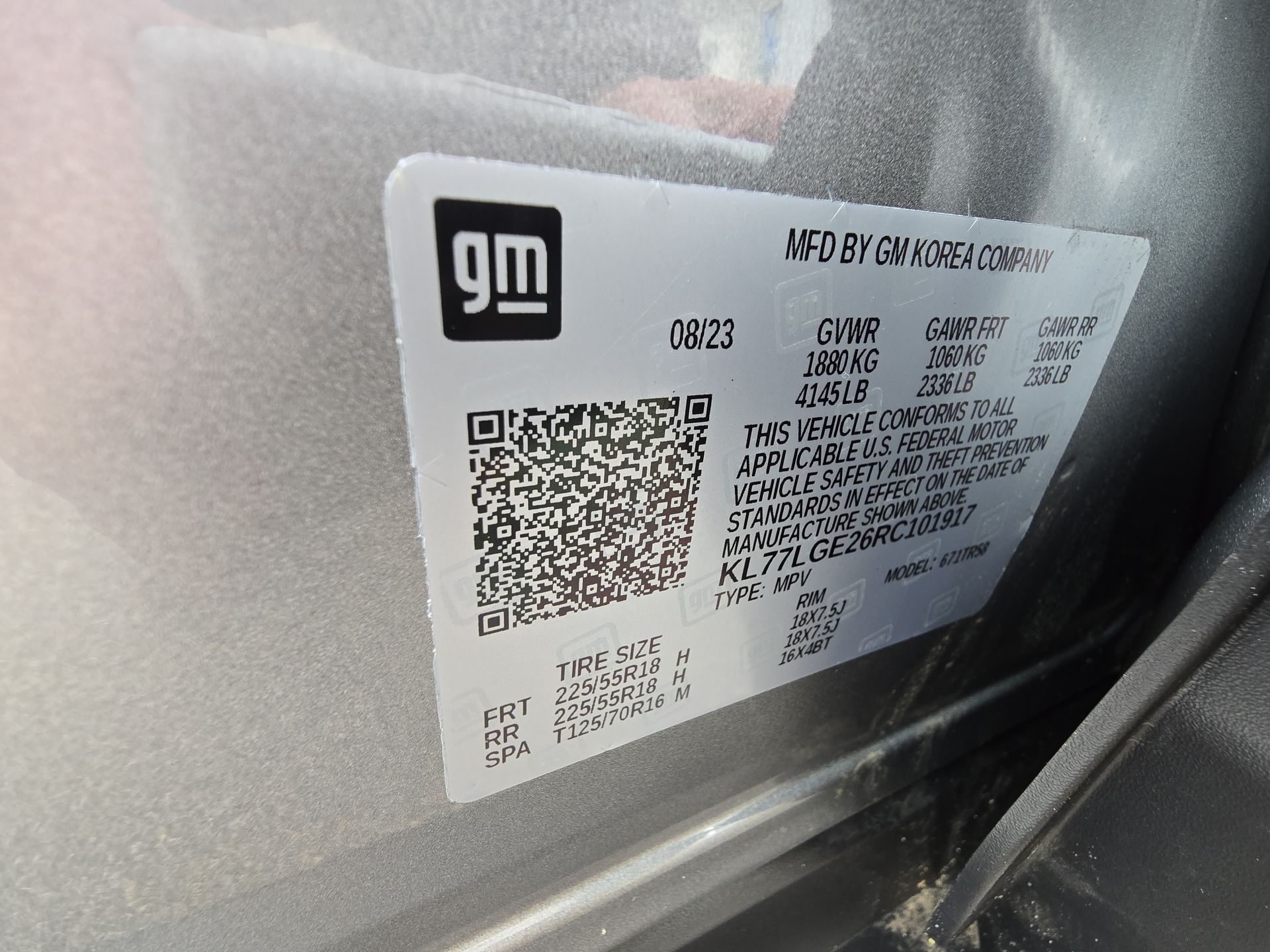 2024 Chevrolet Trax 1RS