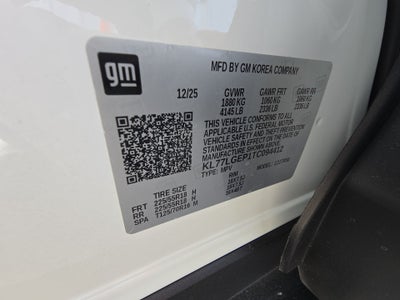 2026 Chevrolet Trax 1RS