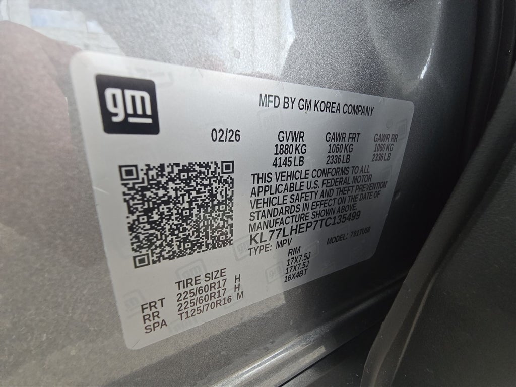 2026 Chevrolet Trax LT
